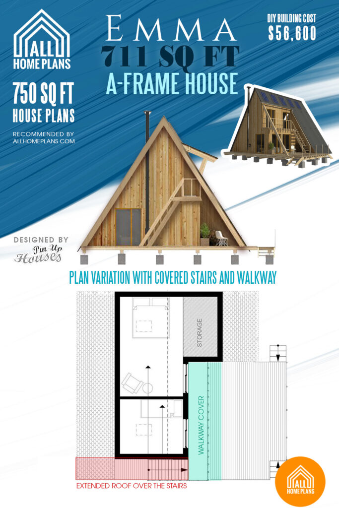 modifications for A-frame house plans