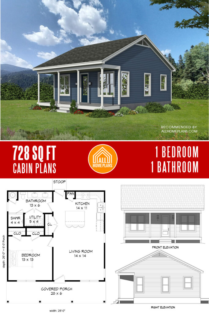 Basic cabin plans for a couple